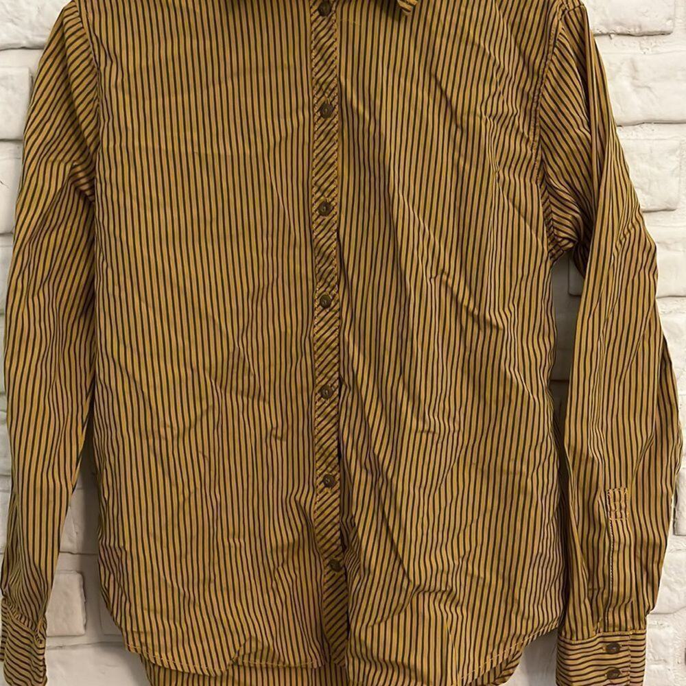 Urban Outfitters Vertical Stripe Button Down Top Size Small - Picture 4 of 8
